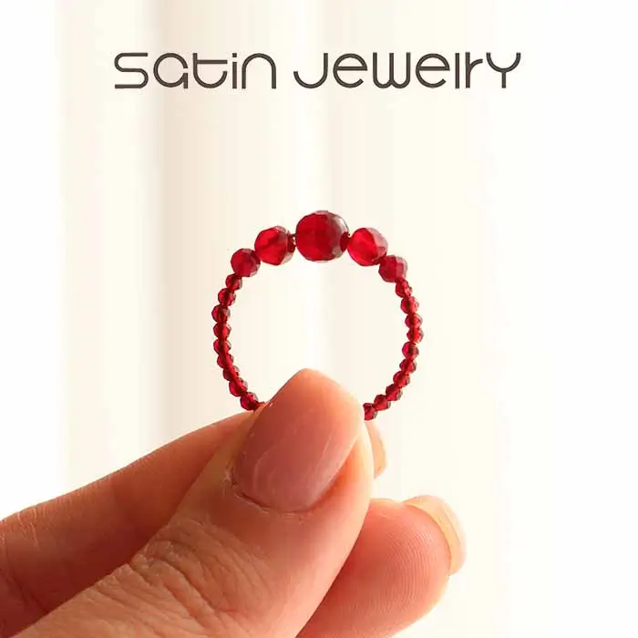 انگشتر عقیق سرخ