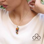 گردنبند هفت چاکرا خوشه ای - تصویر 2