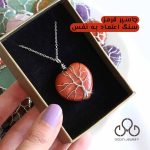 پلاک قلب با طرح درخت - تصویر 3