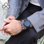 دستبند لاجورد و اونیکس