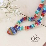 گردنبند قلب هفت چاکرا - تصویر 3