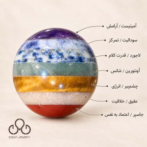 گوی سنگی هفت چاکرا